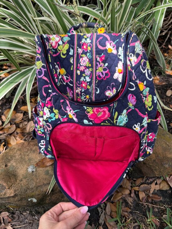 Vera Bradley Butterfly Flutter Quilted Backpack – Retired Pattern